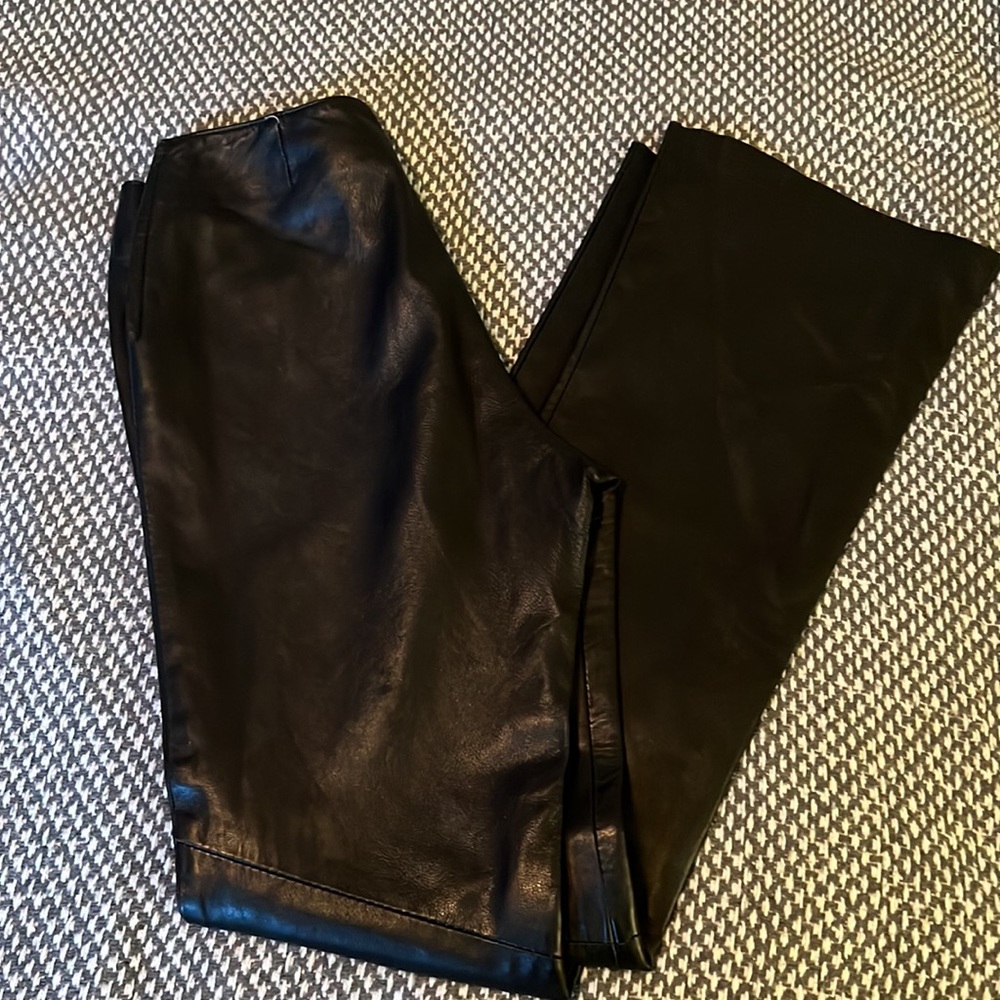 Vintage Danier Flared Leather Pants!!